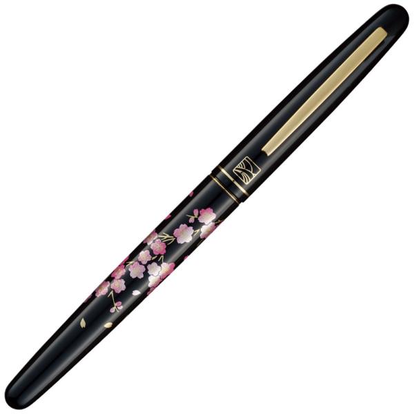 【在庫処分】呉竹 筆ペン くれ竹万年毛筆 蒔絵物語 桜春風 黒 DU185-31 呉竹 DU185-315 くれ竹万年毛筆 蒔絵物語 桜春風 黒 : オフィス用品の