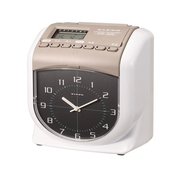 オフィス用品 NIPPO NTR-2800 ニッポー（NIPPO） NTR-2800 電子タイムレコーダー : オフィス用品の