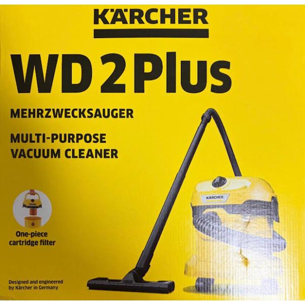 ケルヒャー(KARCHER) WD 2 Plus 乾湿両用バキュームクリーナー 1.628-008.0