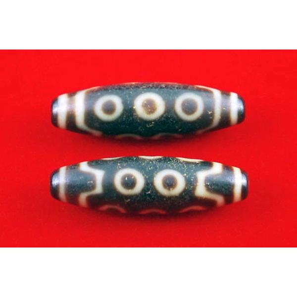 風化十眼天珠[12×38] : 小盧至純西蔵天珠ヤフー店 - 通販 - Yahoo