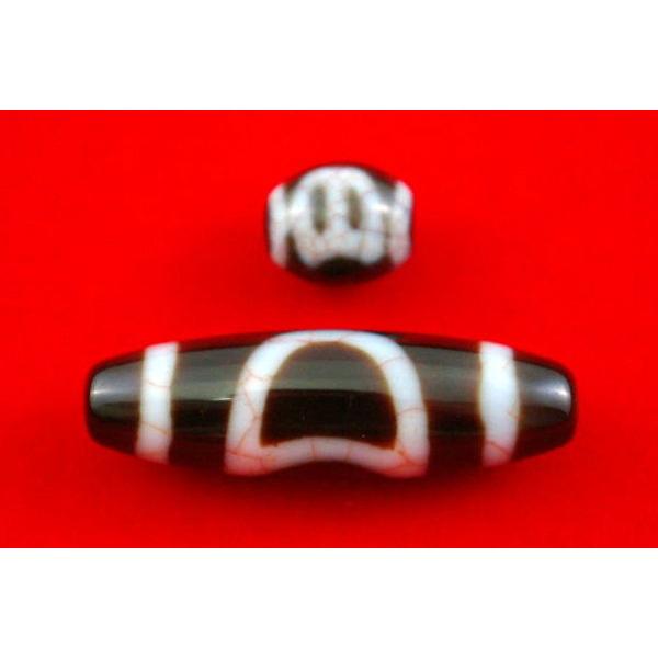 龍紅日月天珠[12×38] : 小盧至純西蔵天珠ヤフー店 - 通販 - Yahoo