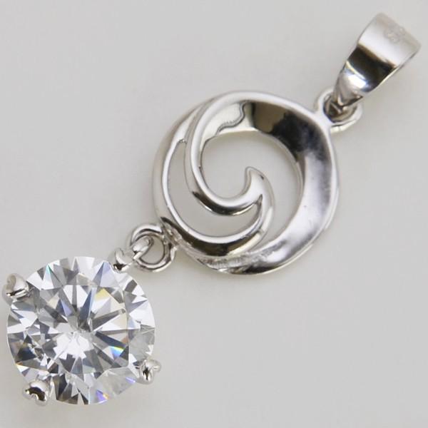 ネックレス 2ct キュービックジルコニア ペンダントの人気商品・通販 ...