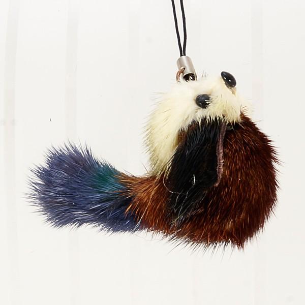 【新品】ミンクの毛のストラップ 贅沢 ふわふわミンクストラップ アシカ : テンカYahoo!ショップ - 通販