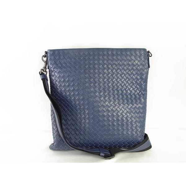 Bottegaveneta ボッテガヴェネタ イントレチャート イントレチャート ラージメッセンジャーバッグ ライトトルマリン ライトトルマリン メンズバッグ 3 テンコーヤフー店