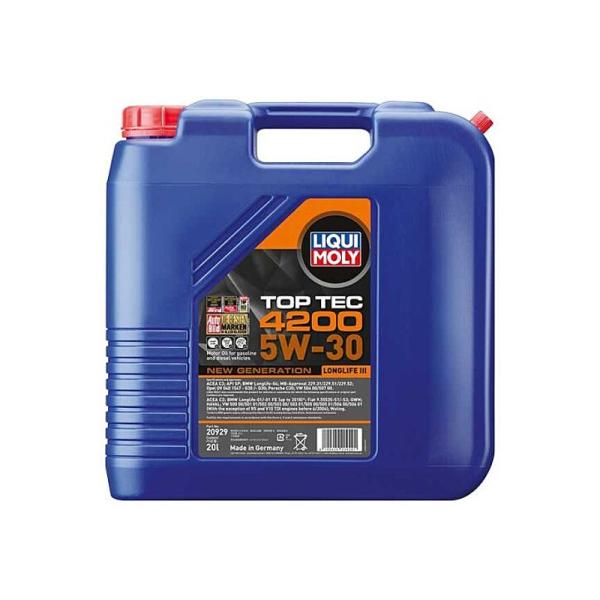 20929 LIQUIMOLY（リキモリ） トップテック4200 C3 SP 5W30 20L