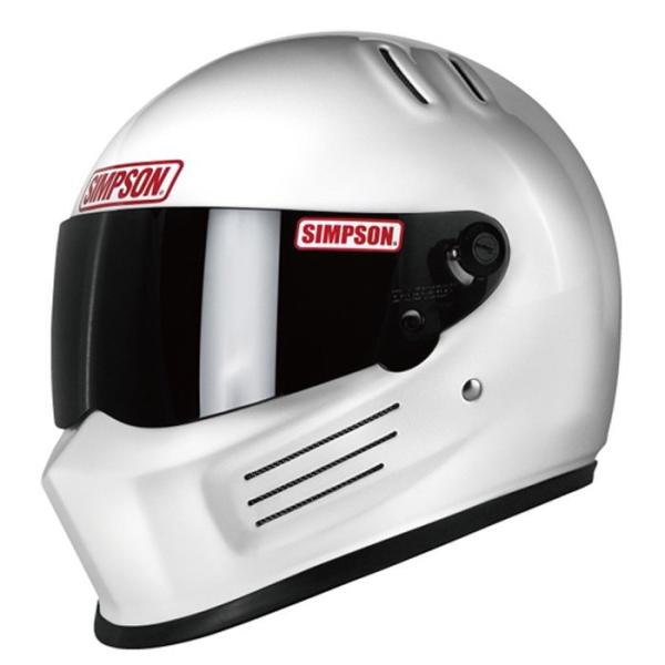 SIMPSON フルフェイスヘルメット ホワイト SIMPSON（シンプソン） BANDIT Pro SIMPSON 【復刻】 フルフェイス