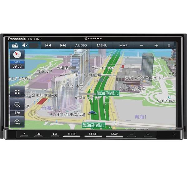 Strada 【法人限定】CN-HE02D パナソニック ストラーダ 7インチHD