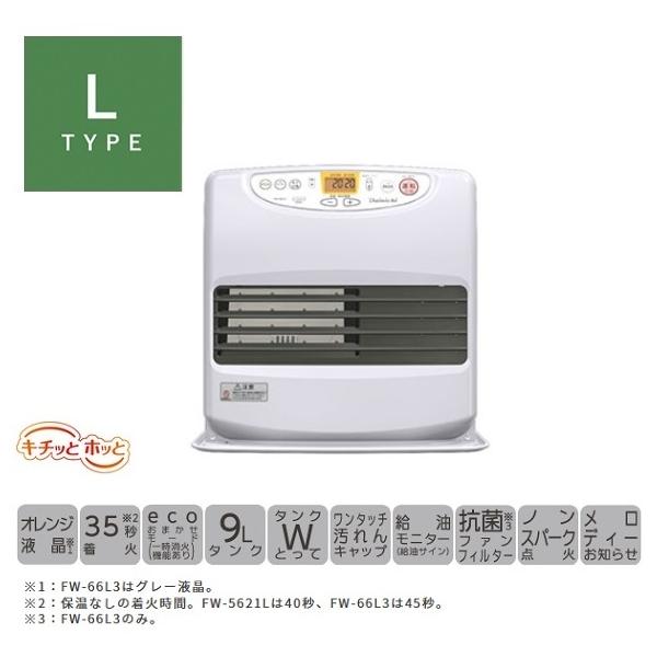 FW-4621L-W ダイニチ 石油ファンヒーター Lタイプ 木造12畳