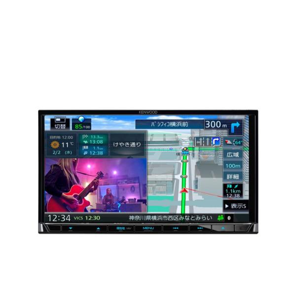 KENWOOD MDV-D709BT 美品 ケンウッド 7インチナビ tenkomori-0071_mdv