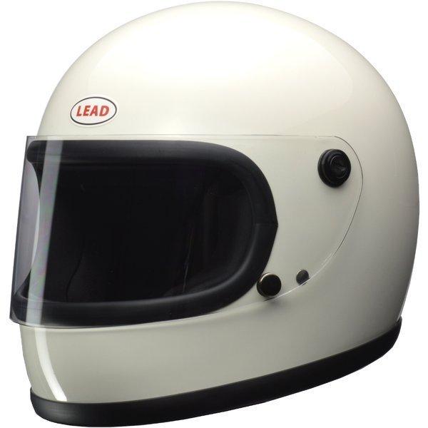 ホワイト】RX-200R リード工業 バイク用 フルフェイスヘルメット 白