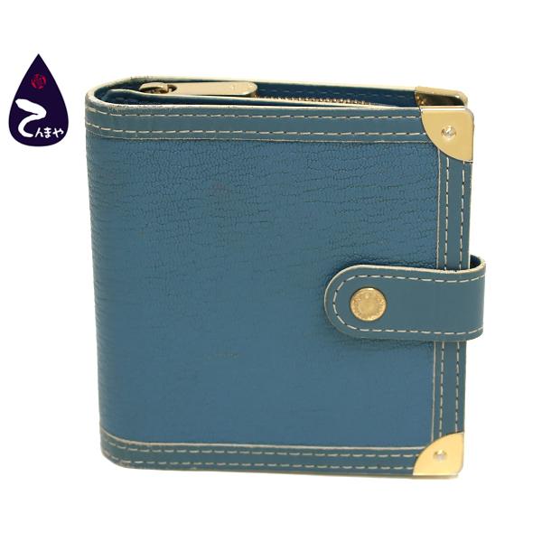 LOUIS VUITTON Suhali 上質レザー 二つ折り財布 LOUIS VUITTON 【質