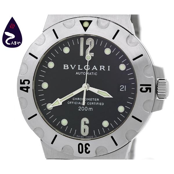 質shop天満屋 人気 ブルガリ ディアゴノ スクーバ メンズ 自動巻き Ss デイト ブラック文字盤 Sd38s Y3t1r 質shop天満屋 通販 Yahoo ショッピング