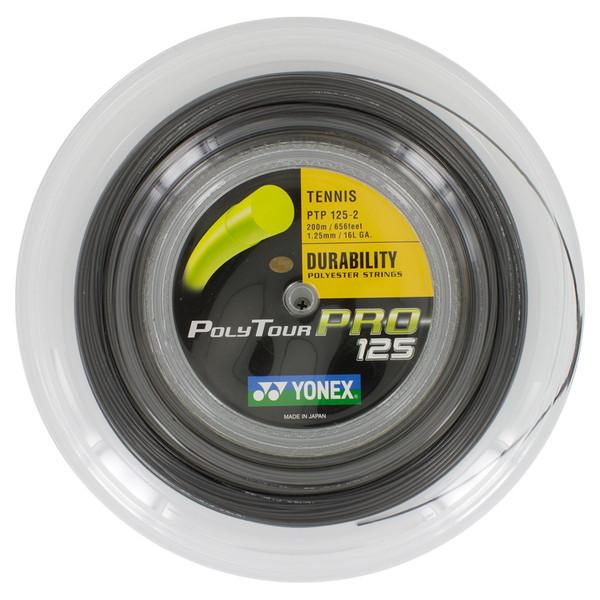 YONEX ヨネックス ポリツアープロ グラファイト(1.20mm / 1.25 YONEX ヨネックス ポリツアープロ グラファイト(1.20mm / 1.25