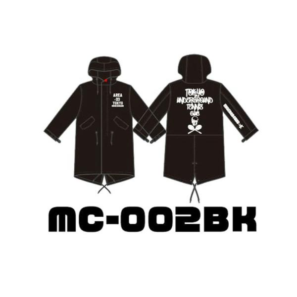 TUTC】 TUTCモッズコート2 ブラック MC-002BK : テニスショップ
