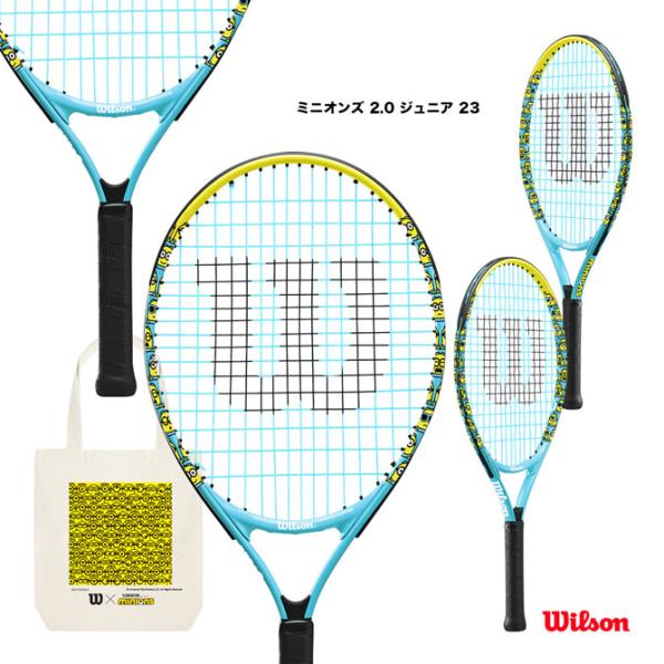 ウイルソン Wilson テニスラケット ジュニア ミニオンズ 2.0 ジュニア 23 MINIONS 2.0 JR 23＋プレゼント付き WR097210