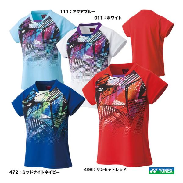 YONEX ヨネックス テニスウェア レディス ゲームシャツ(スリム YONEX ヨネックス テニスウェア レディス ゲームシャツ(スリム