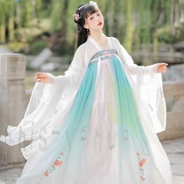 バラ売り価格 チャイナ服 中国古代衣装 漢服仙女 中華服 チャイナ