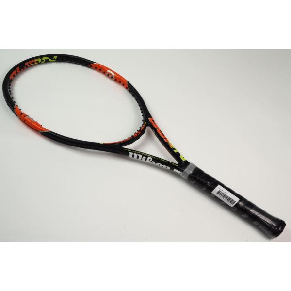 中古 テニスラケット ウィルソン バーン 95 2015年モデル (G1)WILSON BURN 95 2015 Wilson 中古 ウィルソン バーン 95 2015年モデル【一部