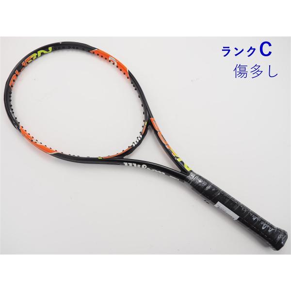 中古 テニスラケット ウィルソン バーン 100 2015年モデル (G2) WILSON BURN 100 2015 (c25120170c) Wilson（ウイルソン） 中古 テニスラケット ウィルソン バーン 100