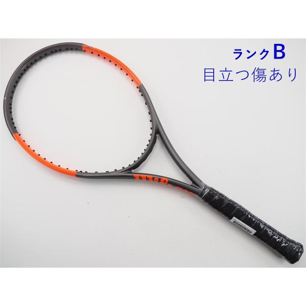 中古 テニスラケット ウィルソン バーン 100エス カウンターベール 2017年モデル (G2)WILSON BURN 100S CV 2017 Wilson（ウイルソン） 中古 テニスラケット ウィルソン バーン 100エス