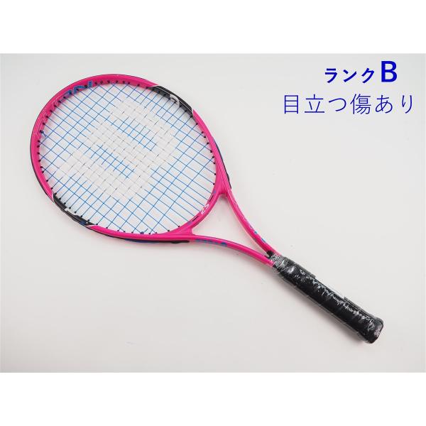 商品名：ウィルソン バーン ピンク 25 2016年モデル【ジュニア用ラケット】(G0)/WILSON BURN PINK 25 2016(G0)分類／ランク：中古テニスラケット/B:目立つ傷ありフェイス面積：95平方インチ長さ：25.0イ...