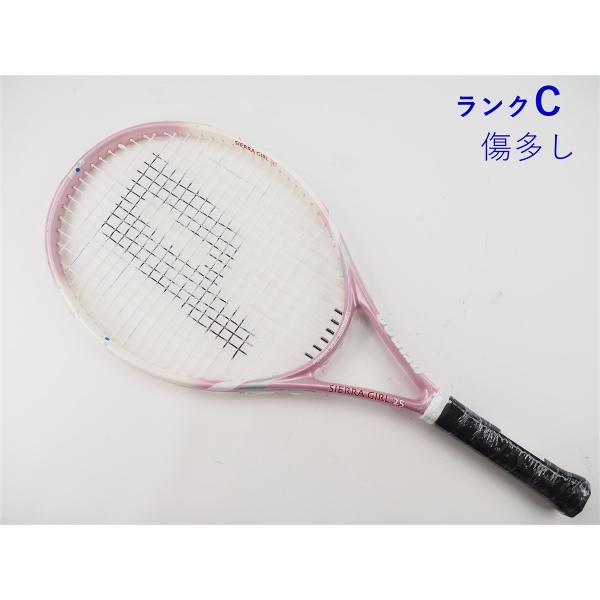 商品名：プリンス シエラ ガール 25 2011年モデル【ジュニア用ラケット】(G0)/PRINCE SIERRA GIRL 25 2011(G0)分類／ランク：中古テニスラケット/C:目立つ傷多しフェイス面積：107平方インチ長さ：25....