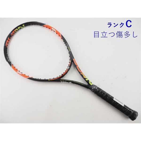 中古 テニスラケット ウィルソン バーン 100エス 2015年モデル (G2) WILSON BURN 100S 2015 (c24080230c) Wilson（ウイルソン） 中古 テニスラケット ウィルソン バーン 100エス