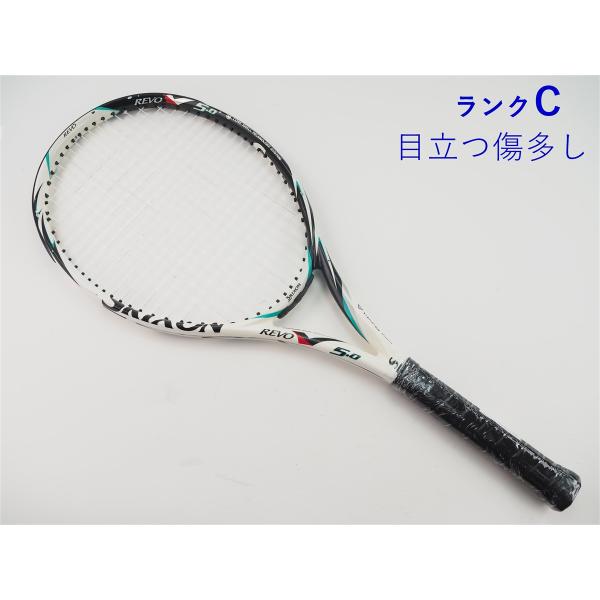 商品名：スリクソン レヴォ ブイ 5.0 2012年モデル【一部グロメット割れ有り】(G2)/SRIXON REVO V 5.0 2012(G2)分類／ランク：中古テニスラケット/C:目立つ傷多しフェイス面積：102平方インチ長さ：27.2...