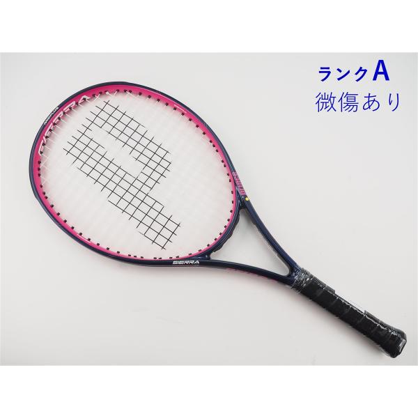 商品名：プリンス シエラ 25 2017年モデル【ジュニア用ラケット】(G0)/PRINCE SIERRA 25 2017(G0)分類／ランク：中古テニスラケット/A:軽い傷ありフェイス面積：100平方インチ長さ：25.0インチフレーム厚：...