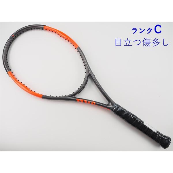 商品名：ウィルソン バーン 95J カウンターベール 2017年モデル(G2)/WILSON BURN 95J CV 2017(G2)分類／ランク：中古テニスラケット/C:目立つ傷多しフェイス面積：95平方インチ長さ：27.25インチフレー...