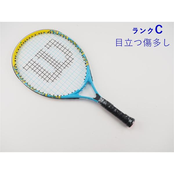 商品名：ウィルソン ミニオン 2.0 ジュニア 21 2022年モデル【キッズ用ラケット】(G0)/WILSON MINIONS 2.0 JR 21 2022(G0)分類／ランク：中古テニスラケット/C:目立つ傷多しフェイス面積：90平方イ...