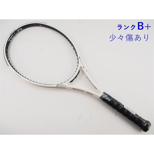 100 Tour 美品　Prince 310g ピュアホワイト×ブルー 2023年モデル プリンス(Prince)ツアー100(310g) G2 ラケット(硬式用)