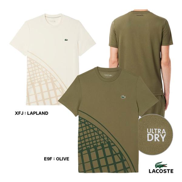 LACOSTE（ラコステ） テニスウェア メンズ Tシャツ TH4753 : テニス
