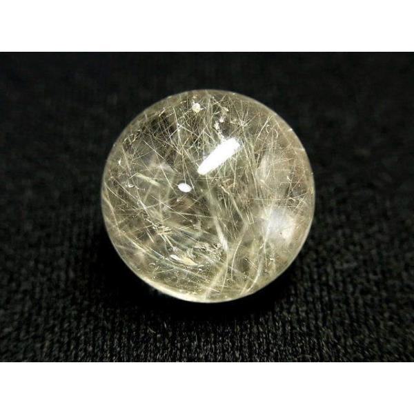 ルチルクォーツ　天然石　六角形　高品質　透明度高い　金針水晶　パワーストーン tennkaku_crystalball22