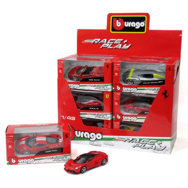 Ferrari Bburago 1/43 フェラーリ 12種セット ブラーゴ レース Ferrari Bburago 1/43 フェラーリ 12種セット ブラーゴ レース