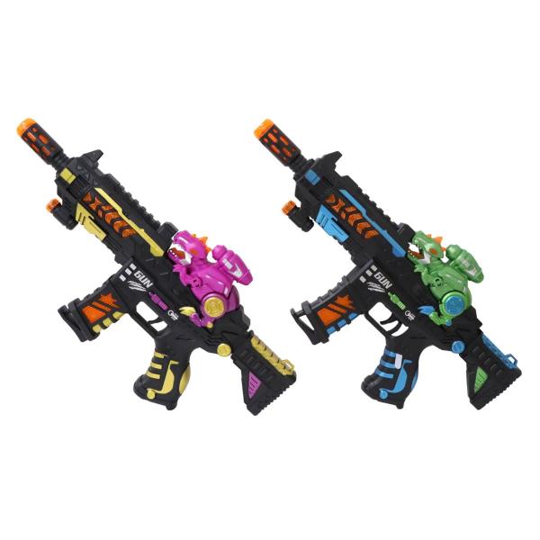 光＆音! ローリングモンスターサウンドガン 2色セット ヒーロー遊び