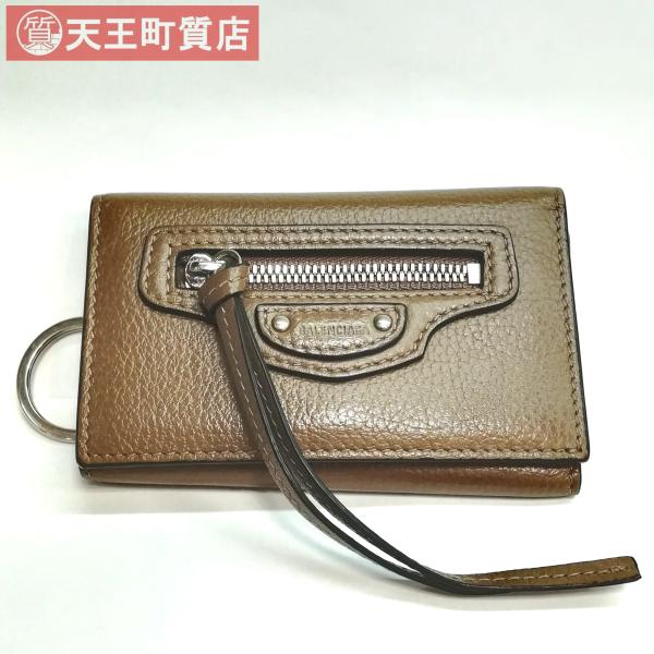 BALENCIAGA 質屋出品【BALENCIAGA】バレンシアガ レザー 6連 キー