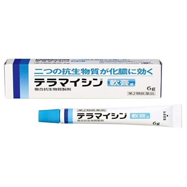 テラマイシン軟膏a ６ｇ【第２類医薬品】『クリックポスト限定』