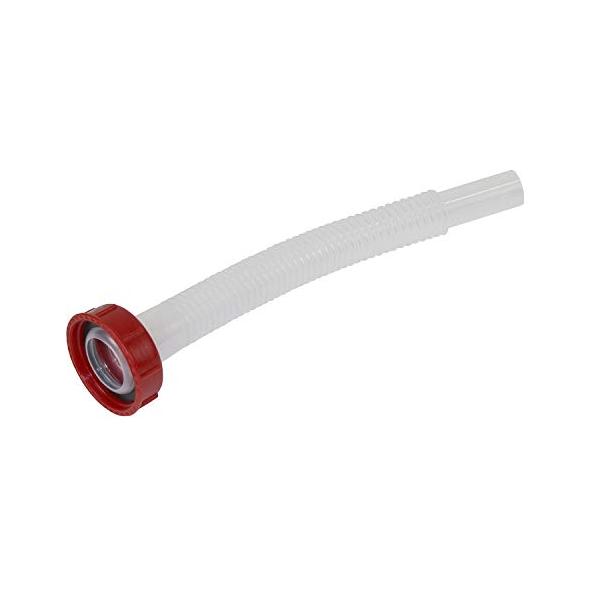 メルテック(meltec) 給油ノズル(パッキン付) ガソリン携行缶補修部品 G-CAN缶適合 長さ約270mm Meltec FX-OP04