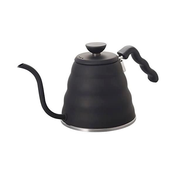 HARIO(ハリオ) V60 ドリップケトル・ヴォーノ 実用容量800mL 直火/IH対応 マットブラック 日本製 プレゼント ギフト 贈り物