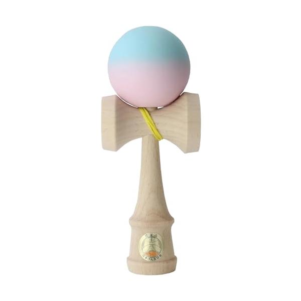 山形工房(Yamagata Koubou) 競技用けん玉「大空」（日本けん玉協会認定） Matte 水色＆ピンク