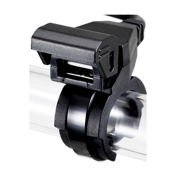 デイトナ(Daytona) バイク用 USB電源 USB-A 12W 防水 iPhone/Android対応 ブレーキスイッチ接続 メインキー連