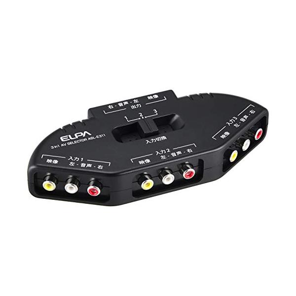 Asahi Denki AVセレクター 3入力1出力 ASL-E311