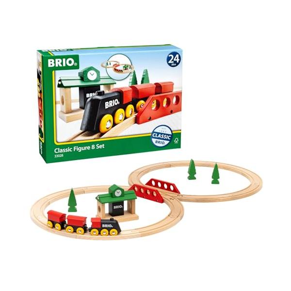 BRIO 木製レール 知育玩具 クラシックレール 8の字セット [全22ピース] 対象年齢 2歳~ 33028 誕生日 クリスマス プレゼント