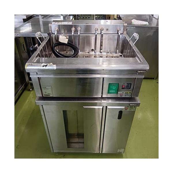業界最長1年保証】電気ドーナッツフライヤー 24L ホイロ付き タニコー