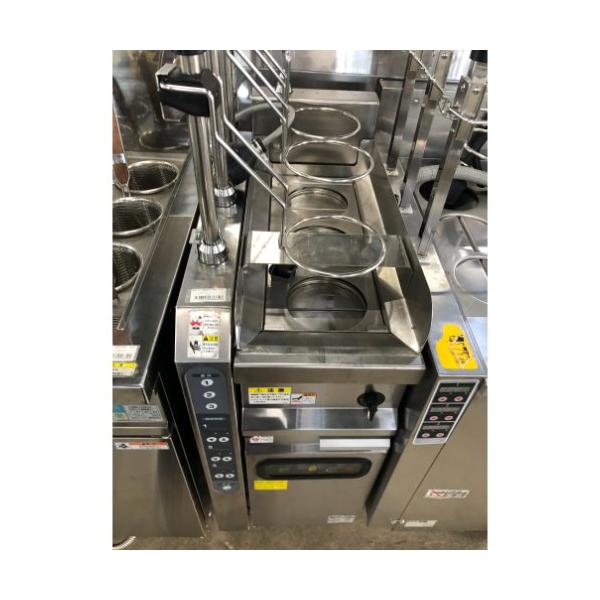 業界最長1年保証】電気ゆで麺機 3テボ マルゼン MREY-L03L 業務用 中古