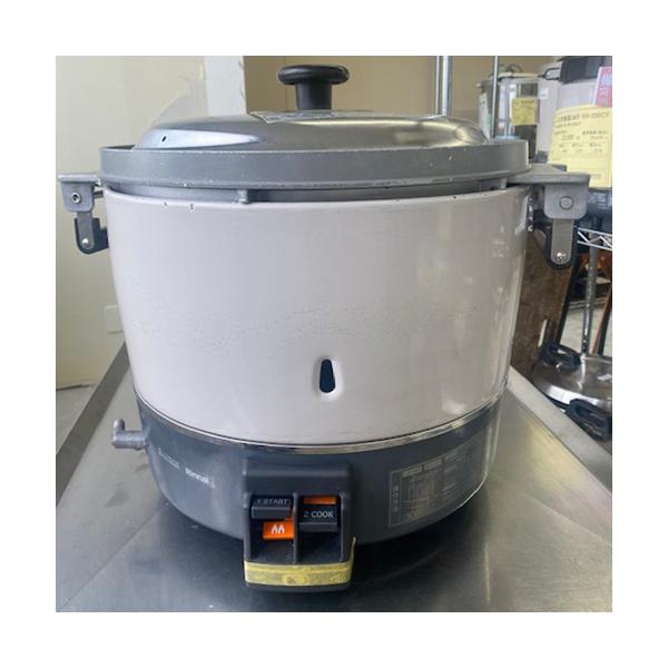 ガス炊飯器 3升 リンナイ(Rinnai) RR-30S1 プロパンガス 業務用 中古