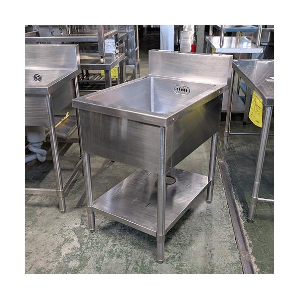 商品名：一槽シンク 寸法：W520×D750×H800 保証期間：なし ランク：B 特記事項：-  販売店：テンポス川口厨房機器専門館（埼玉県川口市）からの配送です。