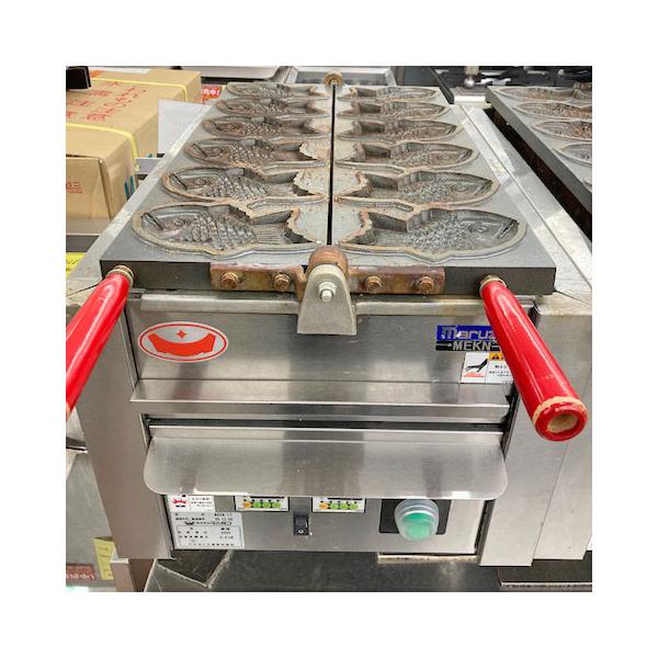 業界最長1年保証】電気式たい焼き器 マルゼン MEKN-1T 業務用 中古