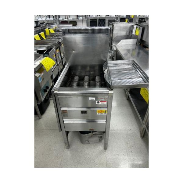 業界最長1年保証】一槽ガスフライヤー マルゼン MXF-046C 都市ガス